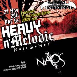 Naos (FRA) : Heavy'n'Melodic Night